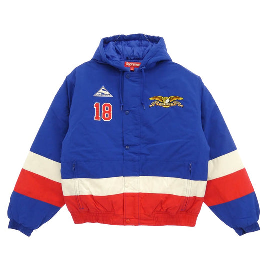 Supreme シュプリーム ANTI HERO アンチヒーロー 25AW Antihero アンタイヒーロー 25AW Stadium Jacket スタジアム ジャケット ブルー系 S【新古品】【未使用】【中古】