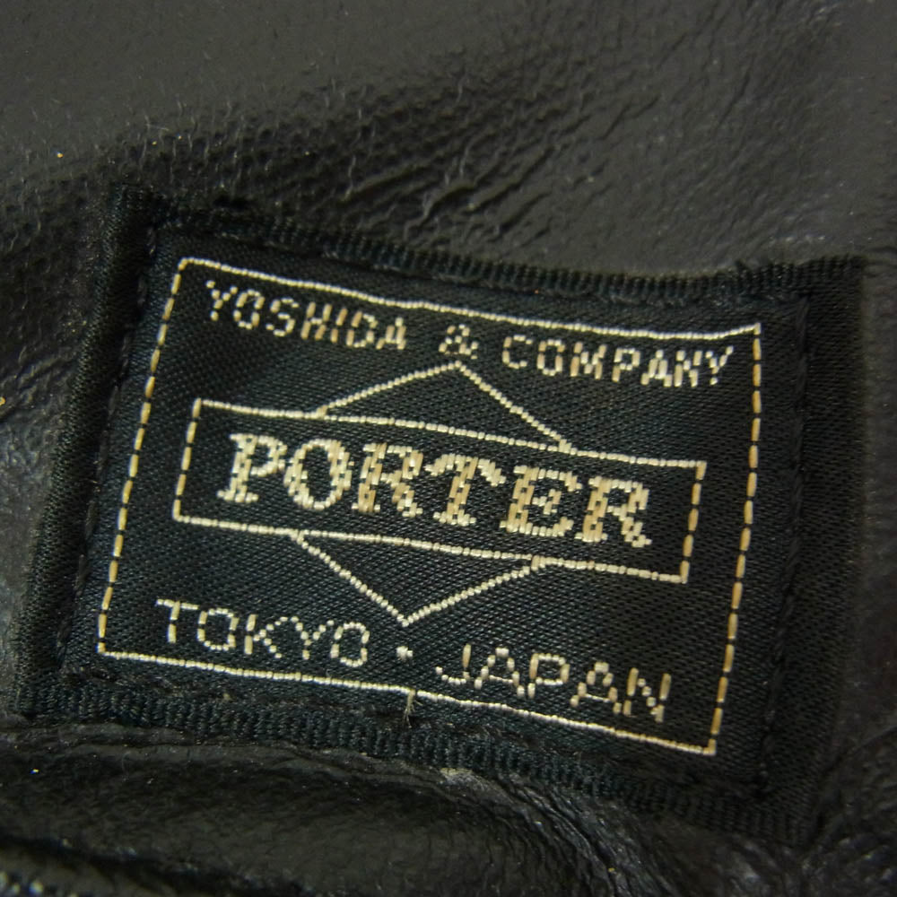 PORTER ポーター 707-06127 FREE STYLE SLING SHOULDER BAG フリースタイル スリング ショルダーバッグ ボディバッグ ブラック系【中古】