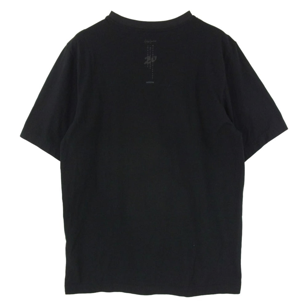 Y-3 Yohji Yamamoto ワイスリー ヨウジヤマモト HG6093 16C001 チェスト ビッグロゴ Tシャツ 半袖Tシャツ ブラック系 M【中古】