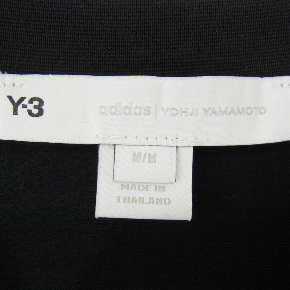 Y-3 Yohji Yamamoto ワイスリー ヨウジヤマモト HG6093 16C001 チェスト ビッグロゴ Tシャツ 半袖Tシャツ ブラック系 M【中古】