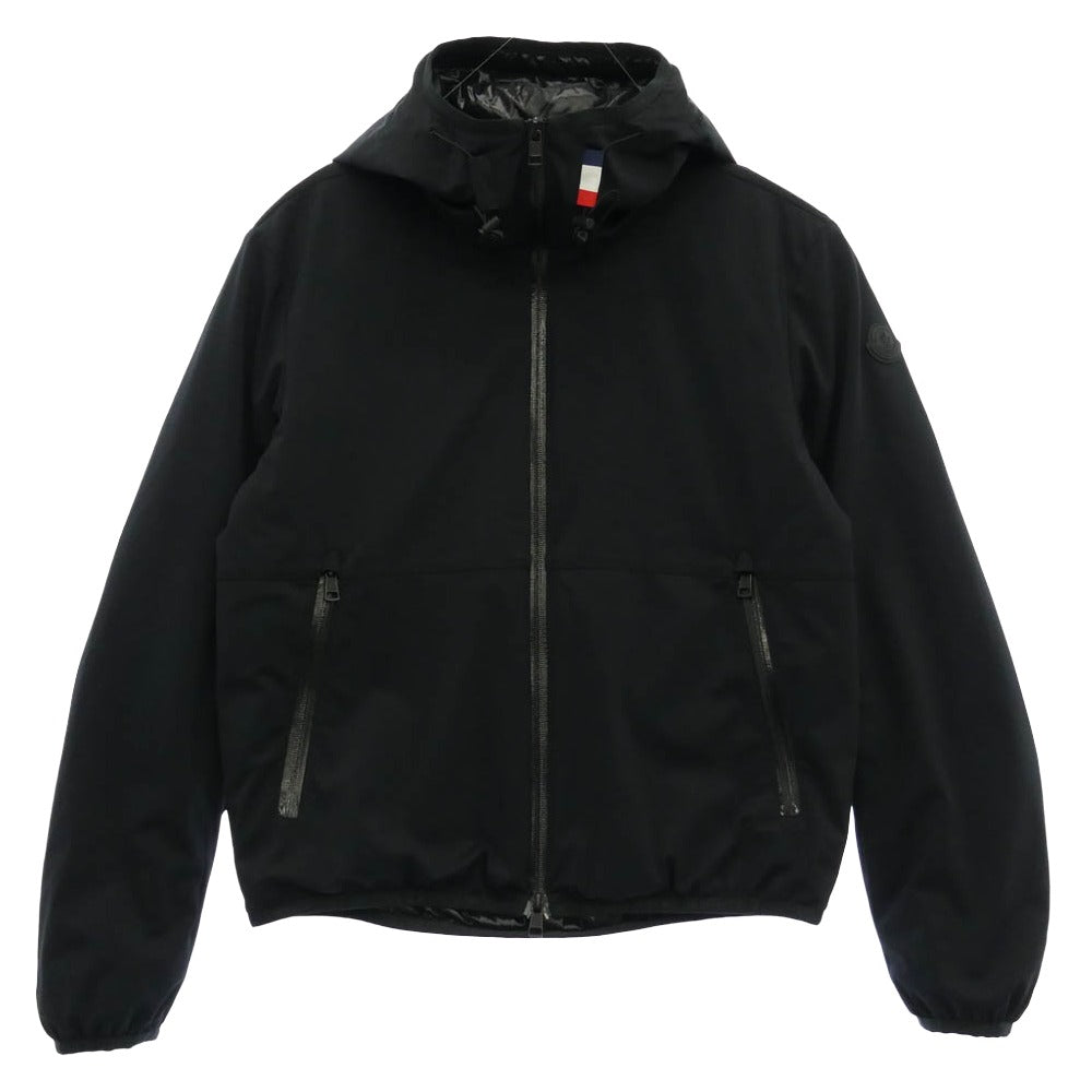 MONCLER モンクレール E20914197505 539DK DUPORT デュポート フーデッド ダウンジャケット ブラック系 2【中古】