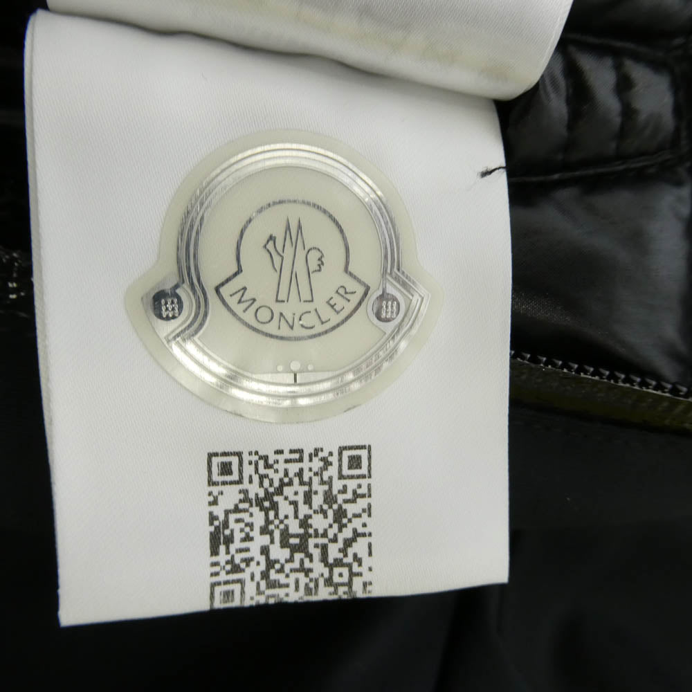 MONCLER モンクレール E20914197505 539DK DUPORT デュポート フーデッド ダウンジャケット ブラック系 2【中古】