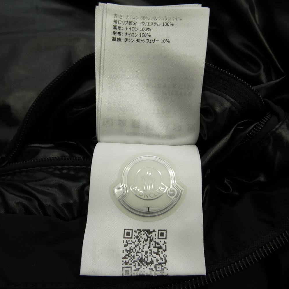 MONCLER モンクレール G20911A00149 595K5 AMBOISE アンボワーズ ダウン ジャケット ブラック系 2【中古】