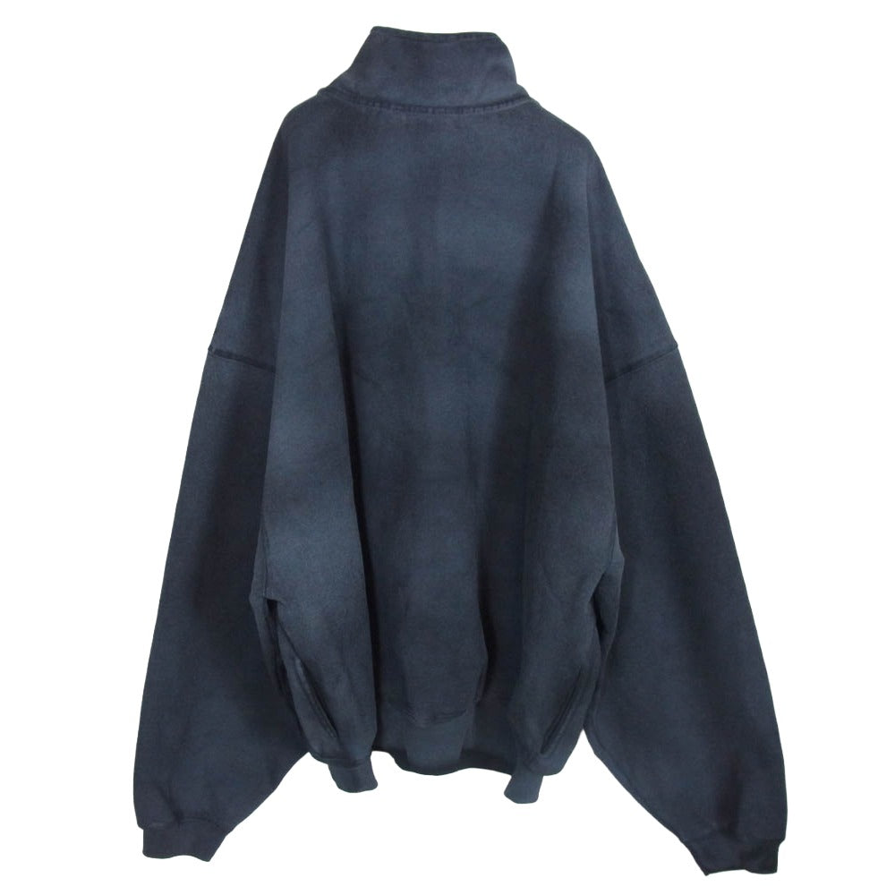イントゥダスク ハーフジップ スウェット トレーナー ブラック系 L【中古】