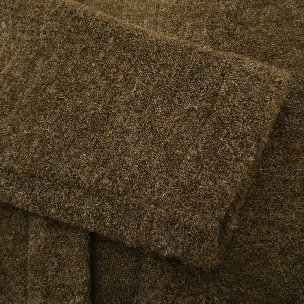 Ron Herman ロンハーマン 3420900014 Wool Pile Cardigan ウールパイル ニット ボタンレス カーディガン ブラウン系 L【中古】