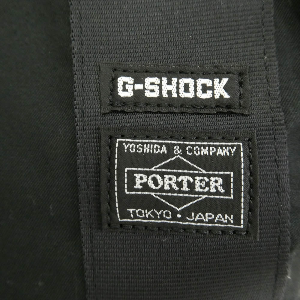 G-SHOCK ジーショック PORTER ポーター GM-B2100VF-1AJR × PORTER 40th Anniversary LIMITED EDITION Collection 40周年記念 ポーター コレクション バッグ セット ブラック系【極上美品】【中古】