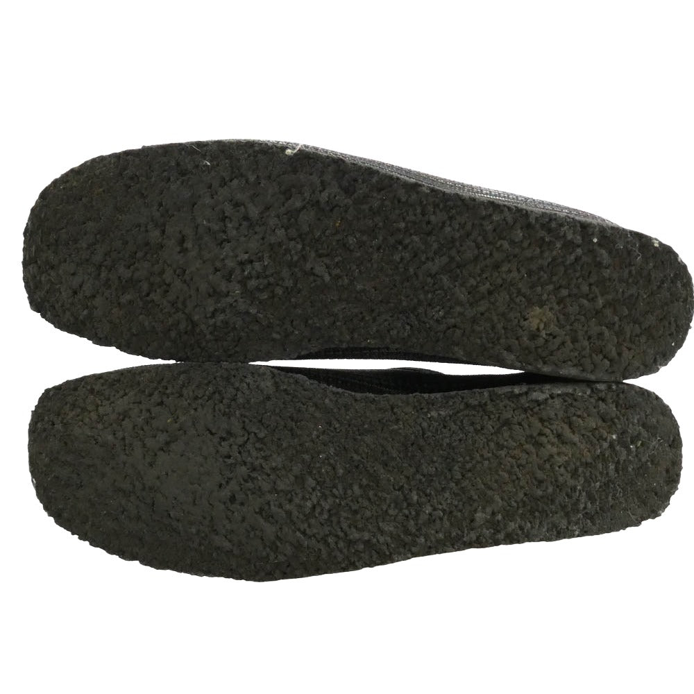 Clarks クラークス BOTT ボット × BOTT ボット WALLABEE ワラビー シューズ ブラック系 グレー系 US9.5【中古】