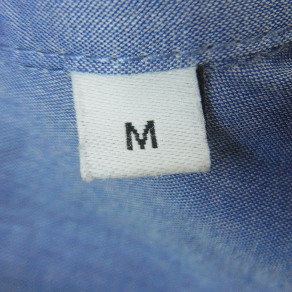 イートウツ XSHI01-2009 CORE LINEMAN SHIRT コア ラインマン 長袖 ポケット シャツ ブルー系 M【中古】
