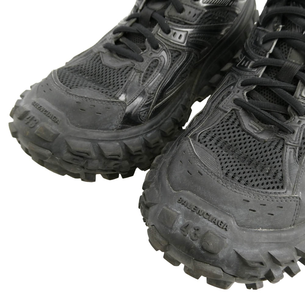 BALENCIAGA バレンシアガ 685613 DEFENDER BOUNCER SNEAKER ディフェンダー バウンサー スニーカー ブラック系 28.5cm【中古】