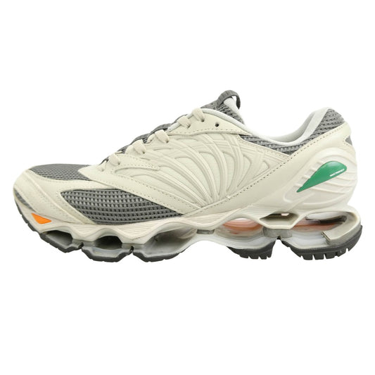 GRAPHPAPER グラフペーパー Mizuno ミズノ D1GG202705 WAVE PROPHECY LS ミズノ ウェーブ プロフェシー ランニングシューズ ローカットスニーカー グレー系 26cm【中古】