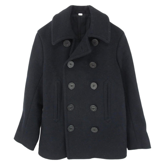 Buzz Rickson's バズリクソンズ BR11554 NAVAL CLOTHING FACYORY PEA COAT ナバル クロージング ファクトリー Pコート ピーコート ネイビー系 36【中古】