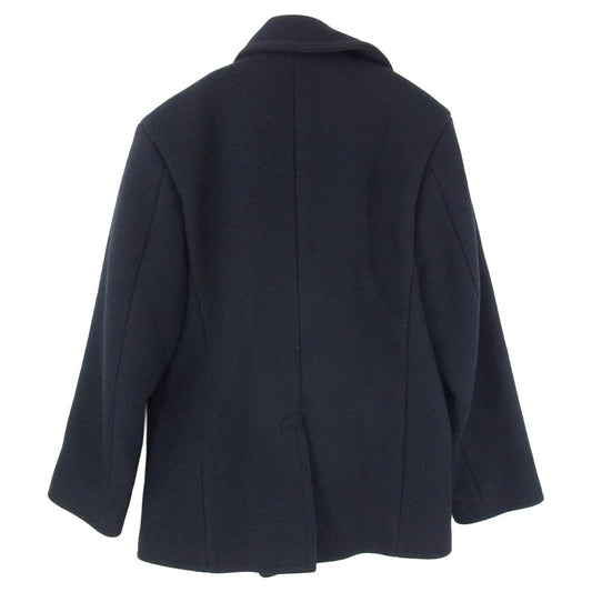Buzz Rickson's バズリクソンズ BR11554 NAVAL CLOTHING FACYORY PEA COAT ナバル クロージング ファクトリー Pコート ピーコート ネイビー系 36【中古】
