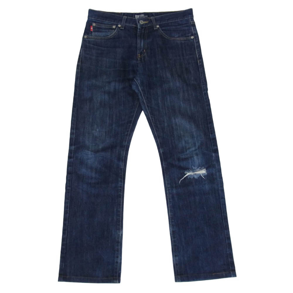 STUSSY ステューシー 816035 ROUGH＆RUGGED DENIM VPST15M SSリンク バックプリント デニム パンツ インディゴブルー系 W28【中古】