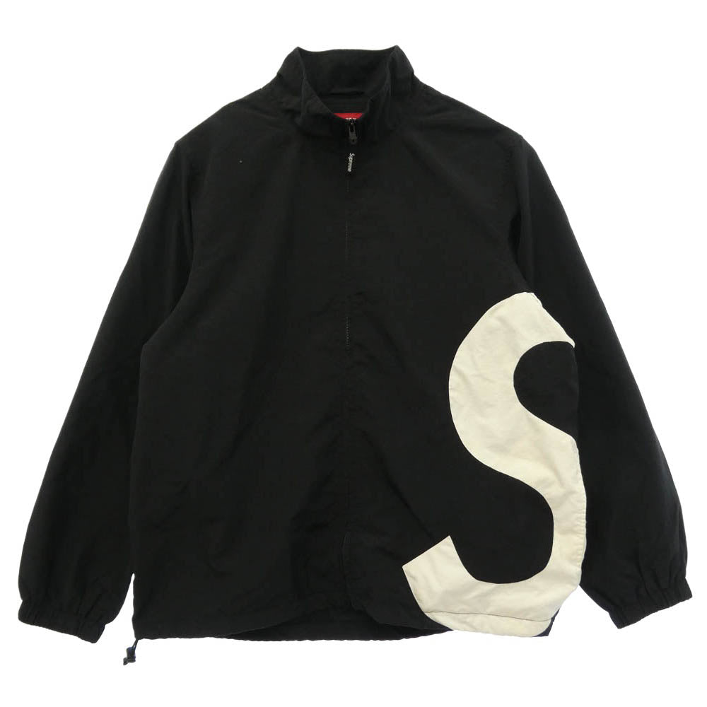 Supreme シュプリーム 19SS SUP-SS19-114 S Logo Truck Jacket サイド ロゴ ナイロン トラック ジャケット ブラック系 M【中古】