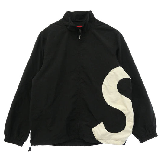 Supreme シュプリーム 19SS SUP-SS19-114 S Logo Truck Jacket サイド ロゴ ナイロン トラック ジャケット ブラック系 M【中古】