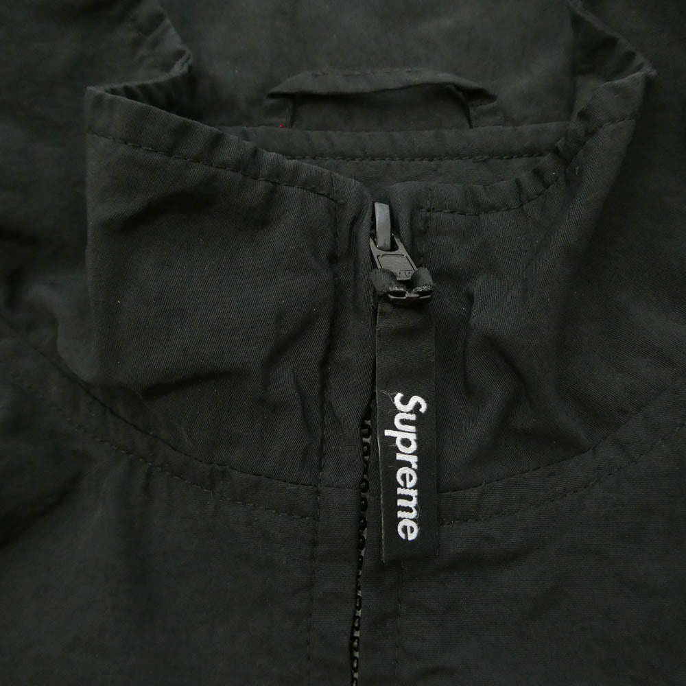 Supreme シュプリーム 19SS SUP-SS19-114 S Logo Truck Jacket サイド ロゴ ナイロン トラック ジャケット ブラック系 M【中古】