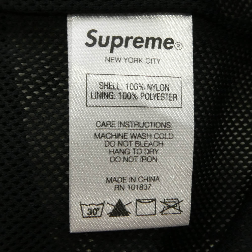Supreme シュプリーム 19SS SUP-SS19-114 S Logo Truck Jacket サイド ロゴ ナイロン トラック ジャケット ブラック系 M【中古】
