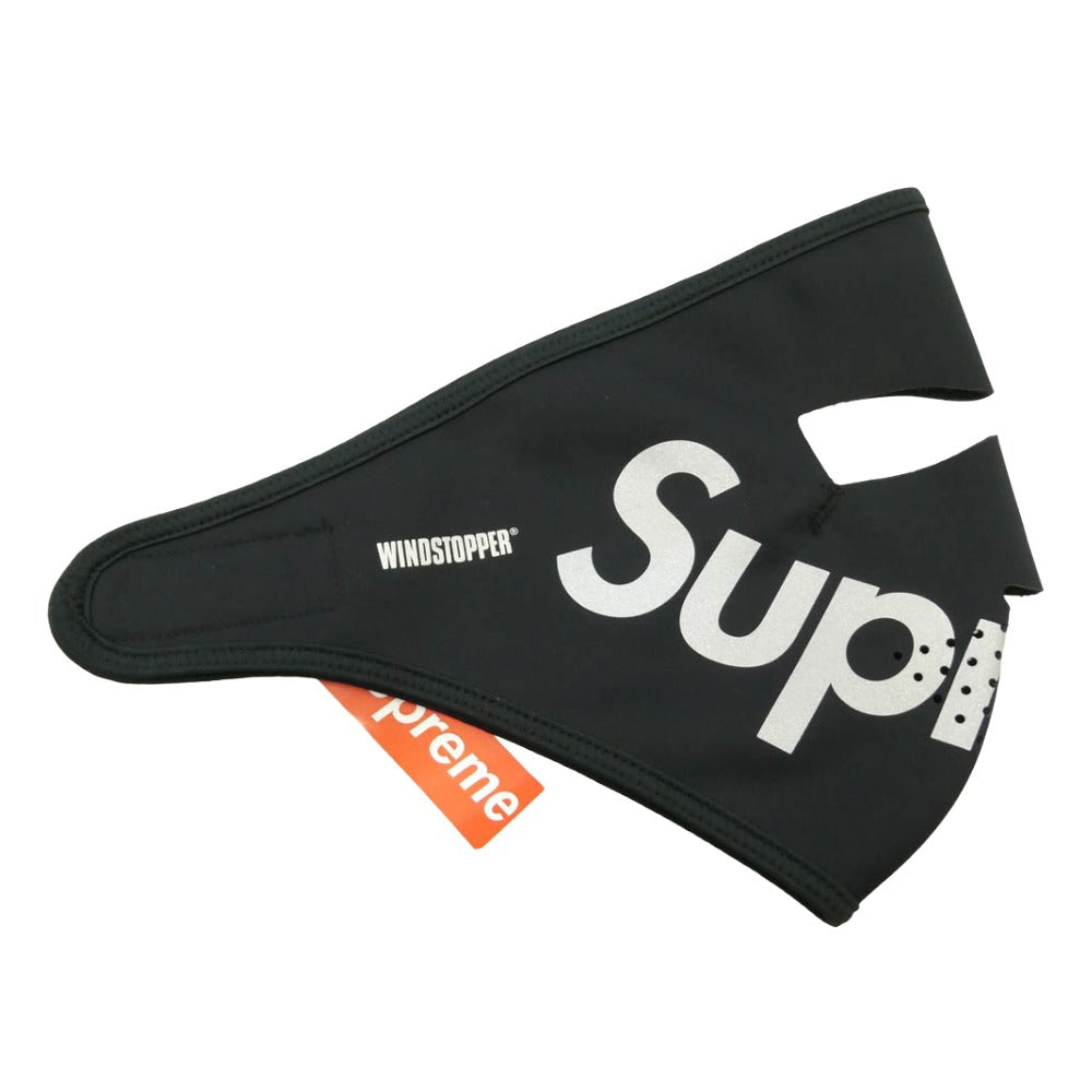 Supreme シュプリーム 25AW WINDSTOPPER Facemask ロゴ ウィンドストッパー フェイスマスク ブラック系【新古品】【未使用】【中古】