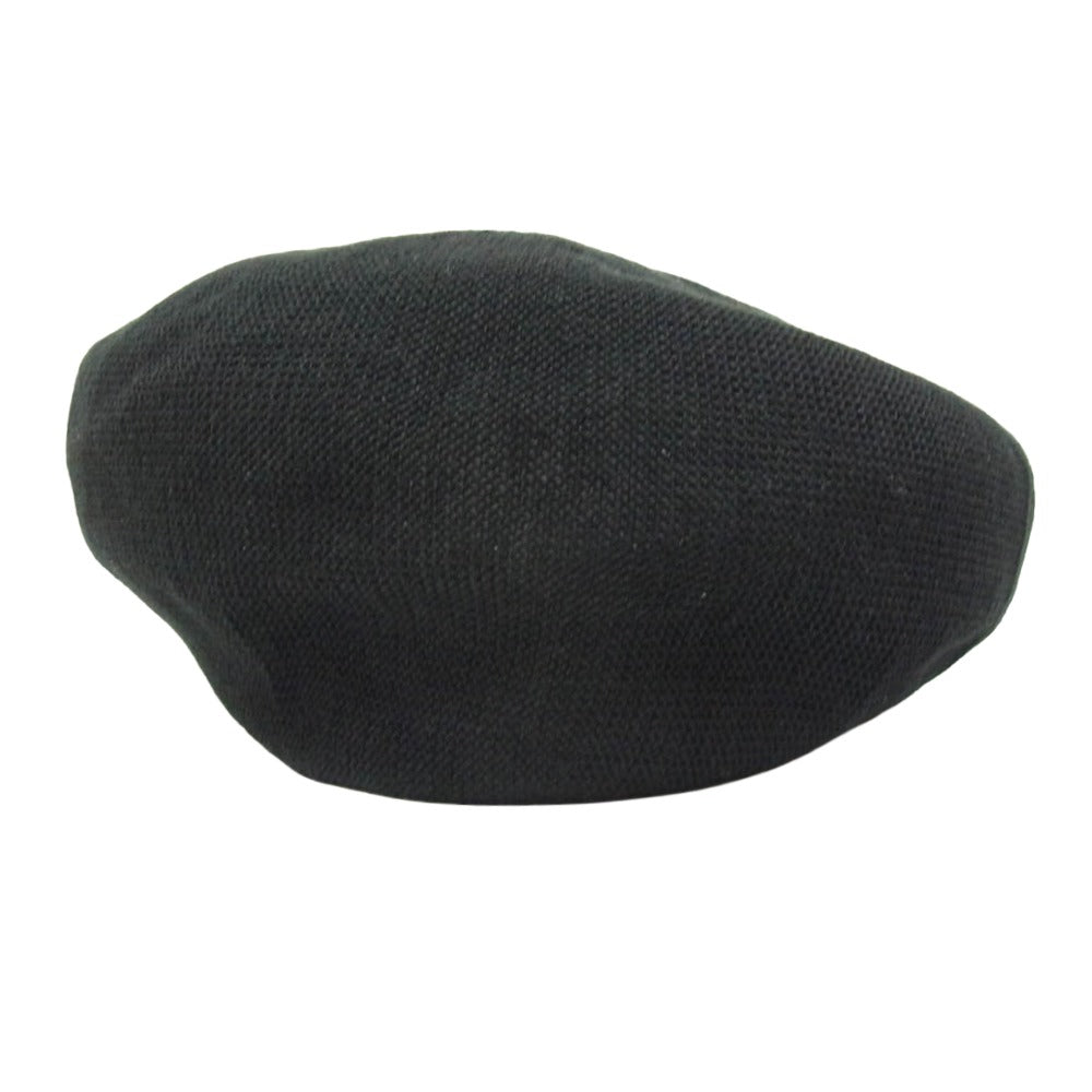 GDC ジーディーシー CA4LA カシラ GD0036 × CA4LA linen beret リネン ベレー帽 ブラック系 F【中古】