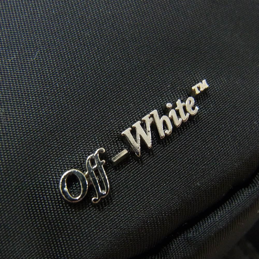 OFF-WHITE オフホワイト OMNA073E19E480021000 DUFFLE インダストリアルベルト 2WAY ダッフル ボストンバッグ ブラック系【美品】【中古】