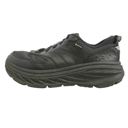 HOKA ONE ONE ホカ オネオネ 11129973 BBLC U BONDI L GTX GORE TEX ゴアテックス ボンダイ ローカットスニーカー ブラック系 27.5cm【中古】