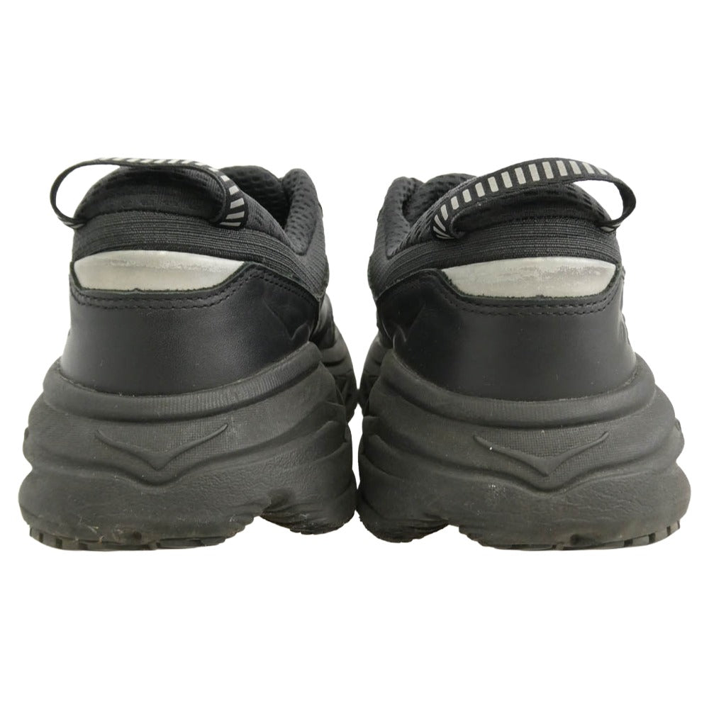 HOKA ONE ONE ホカ オネオネ 11129973 BBLC U BONDI L GTX GORE TEX ゴアテックス ボンダイ ローカットスニーカー ブラック系 27.5cm【中古】