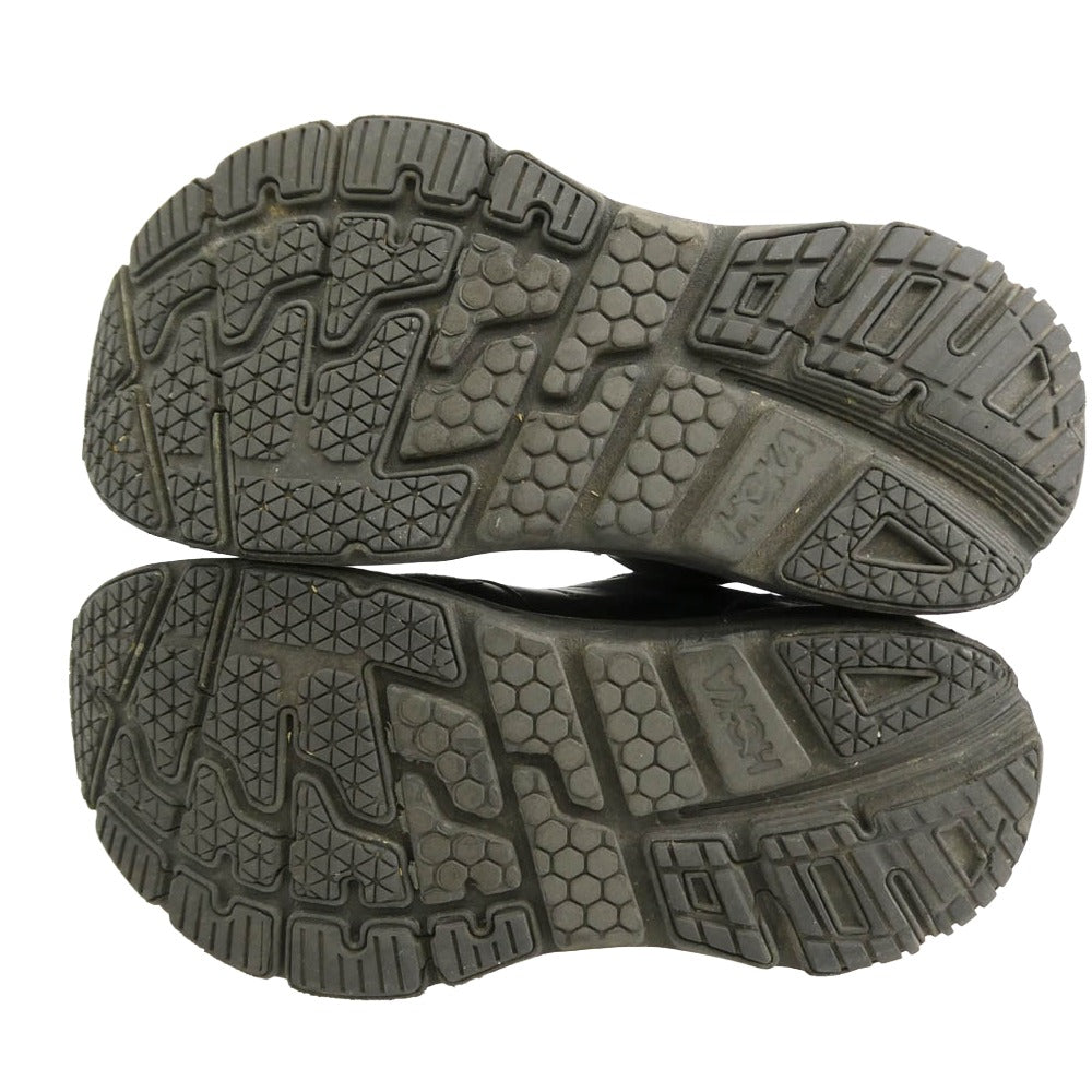 HOKA ONE ONE ホカ オネオネ 11129973 BBLC U BONDI L GTX GORE TEX ゴアテックス ボンダイ ローカットスニーカー ブラック系 27.5cm【中古】