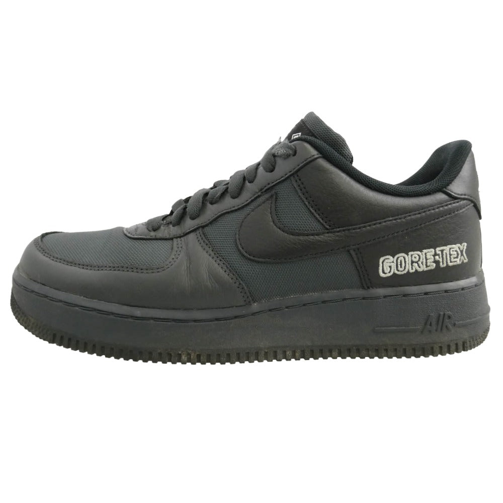 NIKE ナイキ CT2858-001 Air Force 1 Low GORE TEX Black エアフォース1 ロー ゴアテックス ブラック ローカットスニーカー ブラック系 グレー系 27.5cm【中古】