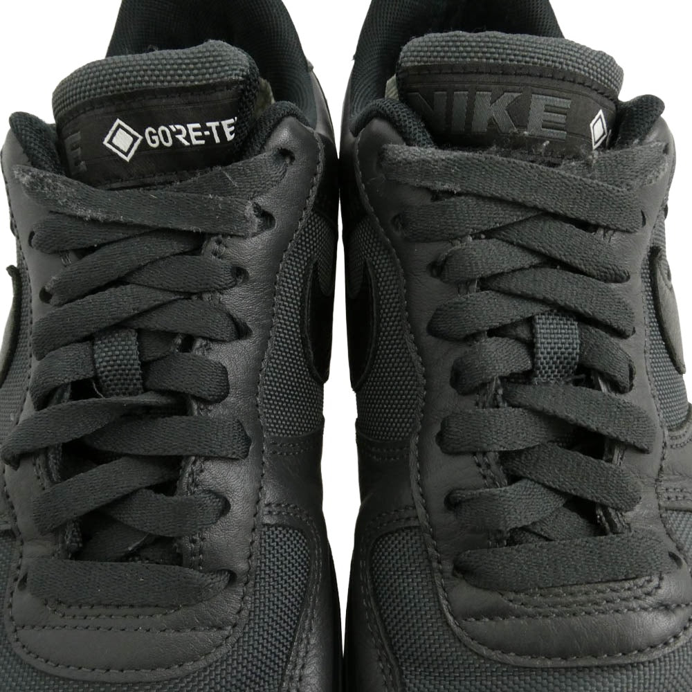 NIKE ナイキ CT2858-001 Air Force 1 Low GORE TEX Black エアフォース1 ロー ゴアテックス ブラック ローカットスニーカー ブラック系 グレー系 27.5cm【中古】
