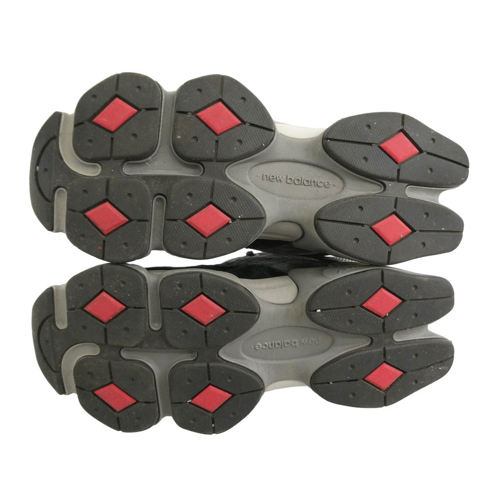 NEW BALANCE ニューバランス U9060BLK 9060 Black ブラック ローカットスニーカー グレー系 27.5cm【中古】