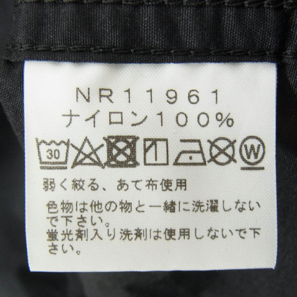 THE NORTH FACE ノースフェイス NR11961 L/S Nuptse Shirt ヌプシ 長袖 シャツ ブラック系 L【中古】