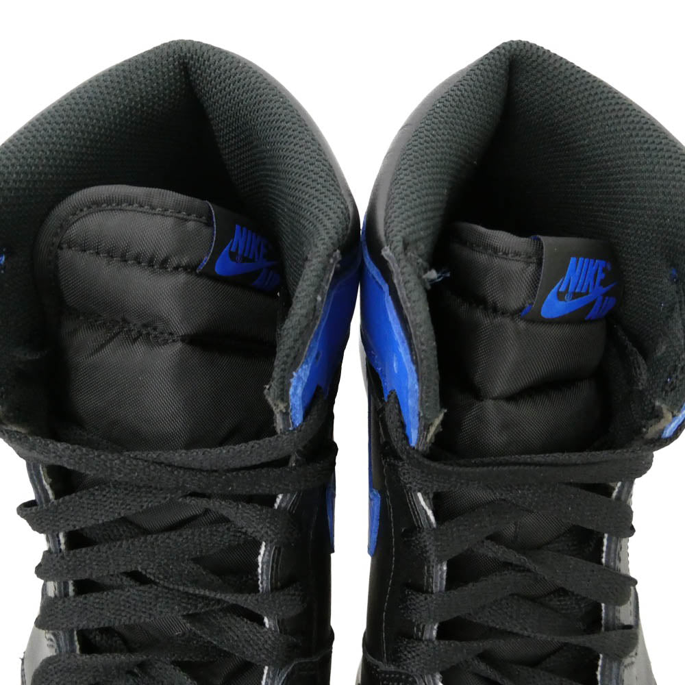 NIKE ナイキ 555088-007 Air Jordan 1 Retro High OG Royal エアジョーダン1 レトロ ハイ OG ロイヤル スニーカー ブルー系 ブラック系 29cm【中古】