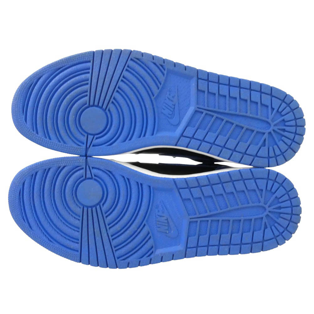 NIKE ナイキ 555088-007 Air Jordan 1 Retro High OG Royal エアジョーダン1 レトロ ハイ OG ロイヤル スニーカー ブルー系 ブラック系 29cm【中古】