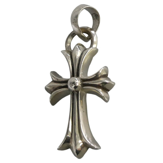 CHROME HEARTS クロムハーツ（原本無） ユナイテッドアローズレシート原本付属 CH CRS SML W BALE スモールCHクロス w/ベイル ペンダントトップ シルバー系【中古】