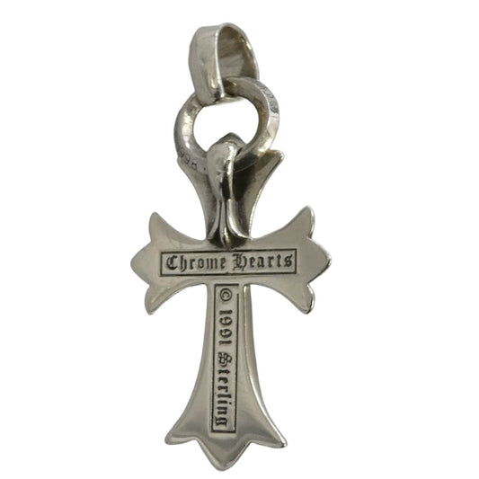 CHROME HEARTS クロムハーツ（原本無） ユナイテッドアローズレシート原本付属 CH CRS SML W BALE スモールCHクロス w/ベイル ペンダントトップ シルバー系【中古】