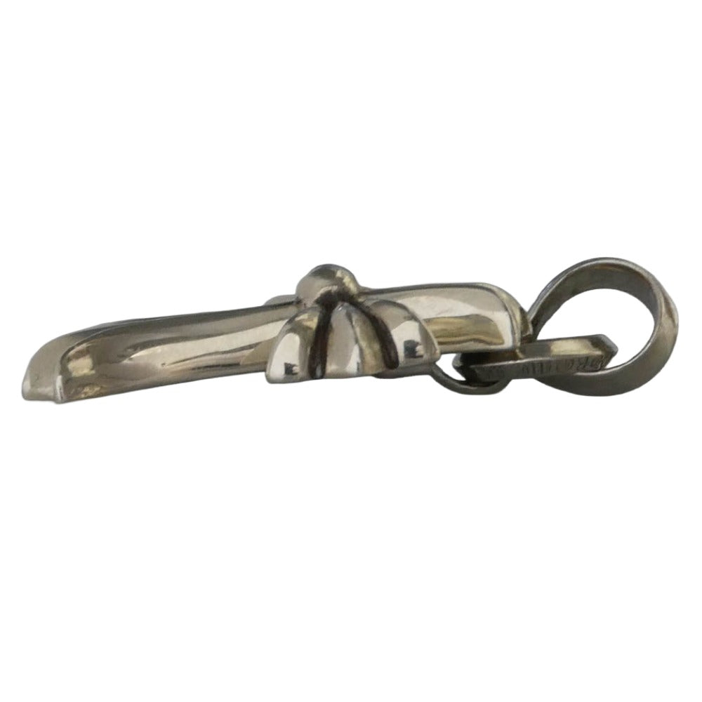 CHROME HEARTS クロムハーツ（原本無） ユナイテッドアローズレシート原本付属 CH CRS SML W BALE スモールCHクロス w/ベイル ペンダントトップ シルバー系【中古】