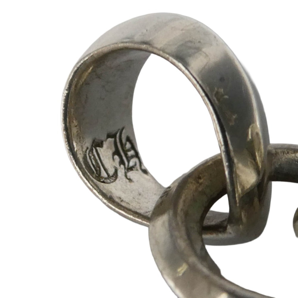 CHROME HEARTS クロムハーツ（原本無） ユナイテッドアローズレシート原本付属 CH CRS SML W BALE スモールCHクロス w/ベイル ペンダントトップ シルバー系【中古】