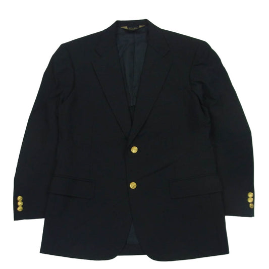 Brooks Brothers ブルックスブラザーズ PRESONAL ORDER 金ボタン 2B テーラード ジャケット ダークネイビー系 サイズ表記なし【中古】