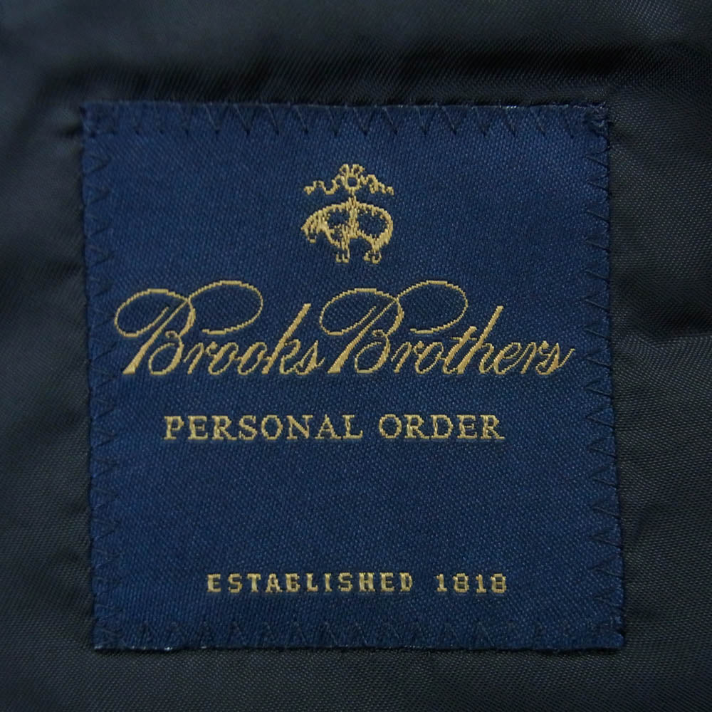 Brooks Brothers ブルックスブラザーズ PRESONAL ORDER 金ボタン 2B テーラード ジャケット ダークネイビー系 サイズ表記なし【中古】