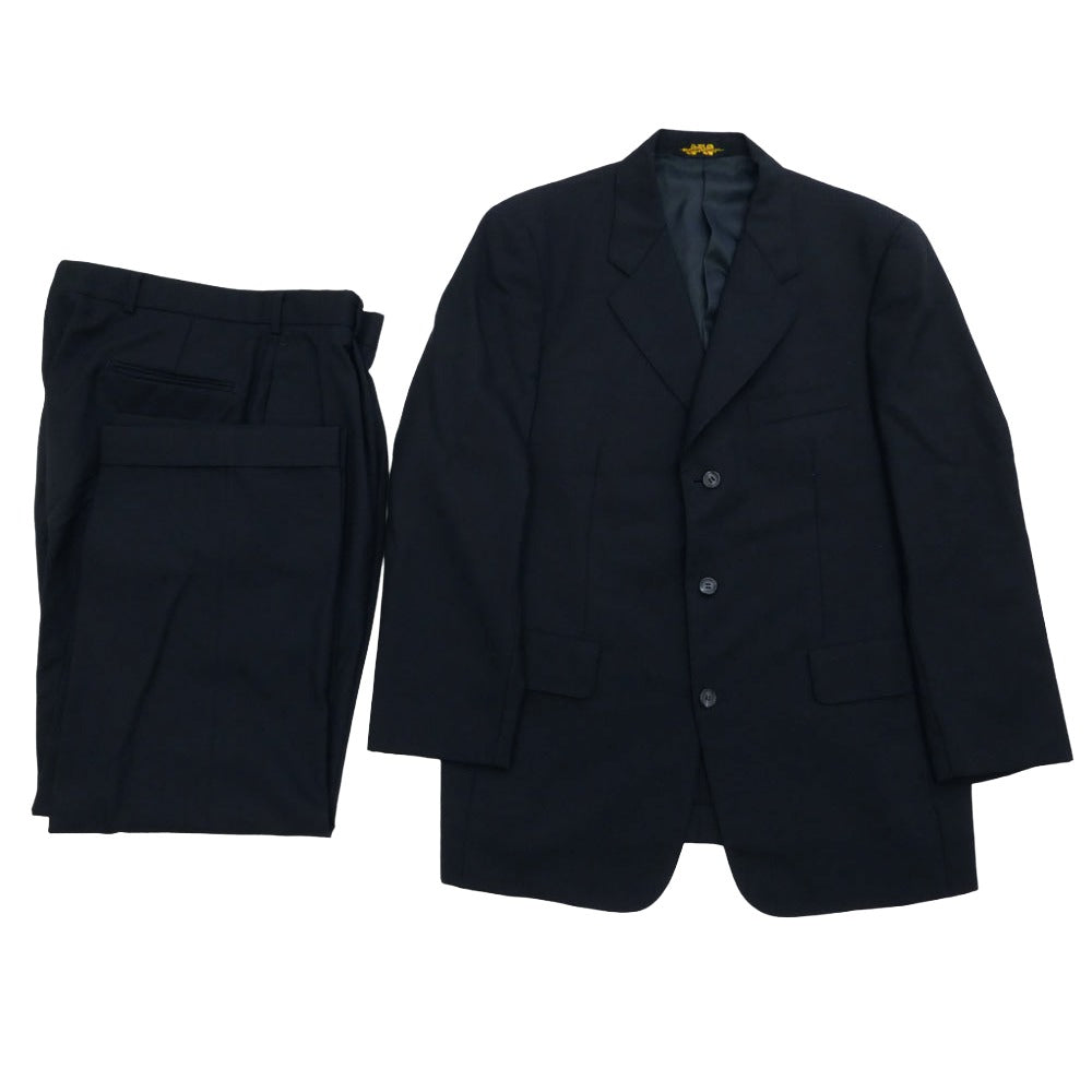 Brooks Brothers ブルックスブラザーズ BROOKSEASE 3B シングル テーラード ジャケット スラックス パンツ ダークネイビー系 AB5【中古】