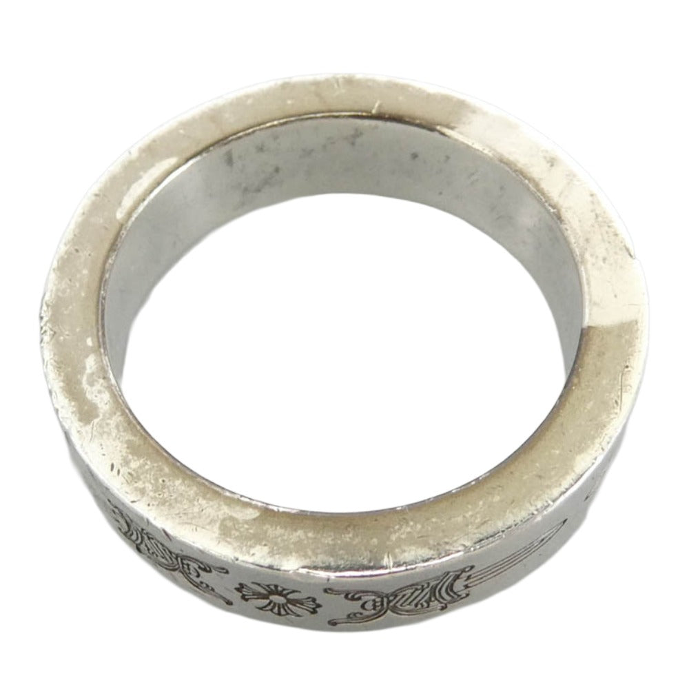 CHROME HEARTS クロムハーツ（原本有） DAGGER SPACER ダガー スペーサー 6ｍｍ リング シルバー系 約22.5号【中古】