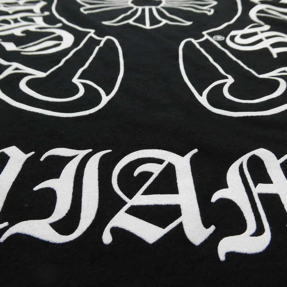 CHROME HEARTS クロムハーツ（原本無） Miami Horseshoe Tee マイアミ限定 ホースシュー ポケット Tシャツ 半袖 カットソー ブラック系 M【中古】