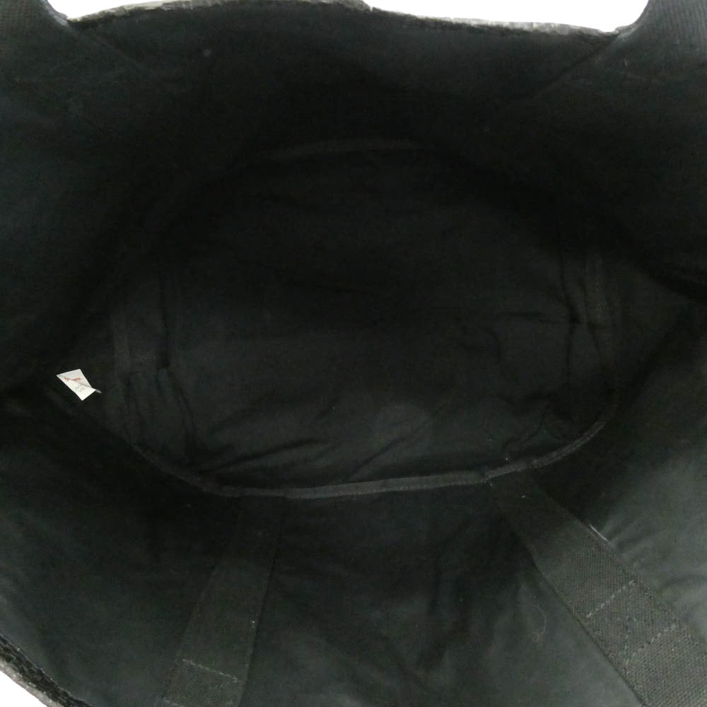 Supreme シュプリーム 20SS Raffia Tote BAG ラフィア トート バッグ ブラック系【中古】