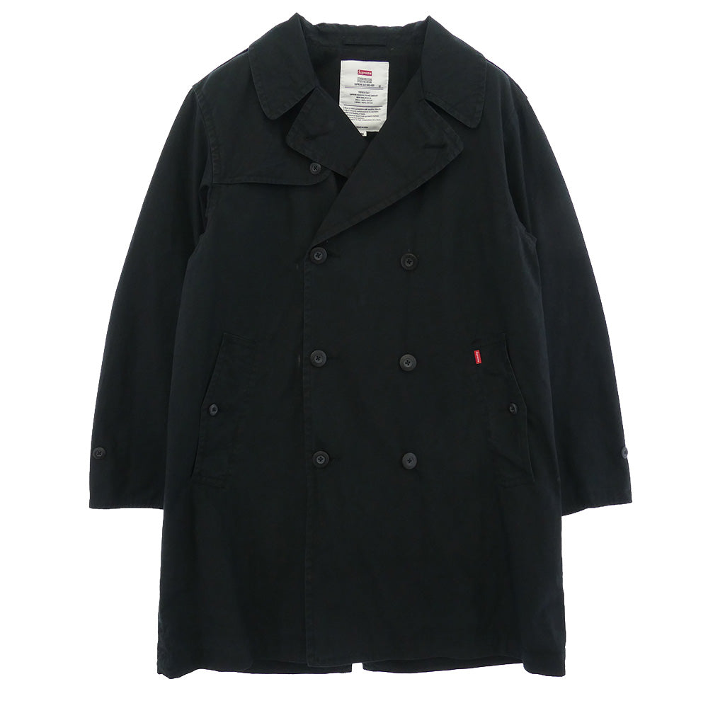 Supreme シュプリーム 20SS Military Trench Coat ミリタリー トレンチ コート ブラック系 M【中古】
