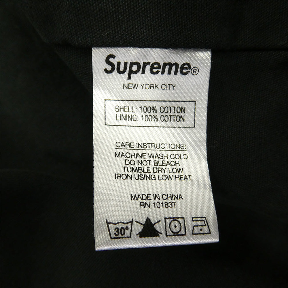 Supreme シュプリーム 20SS Military Trench Coat ミリタリー トレンチ コート ブラック系 M【中古】