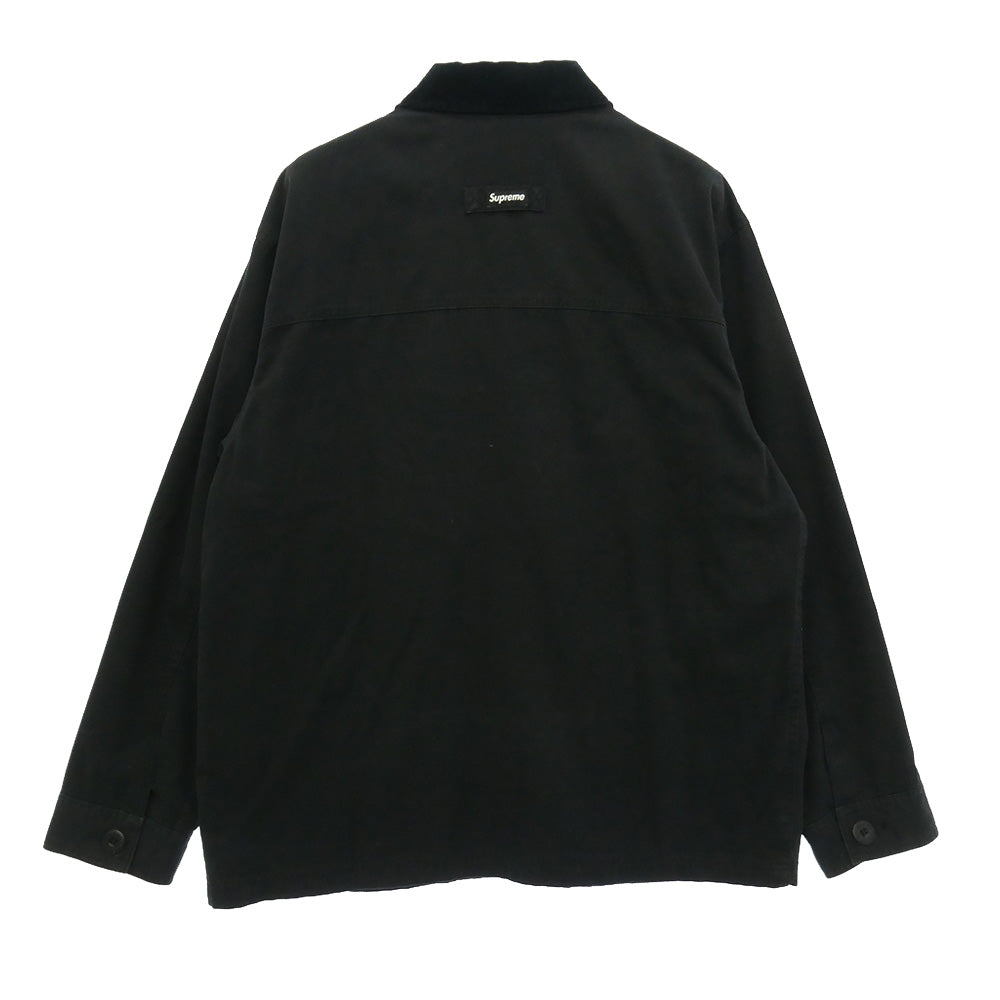 Supreme シュプリーム 21SS Barn Coat バーン コート ピンズ付属 ブラック系 L【中古】