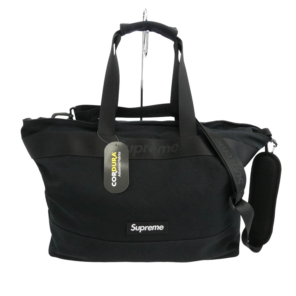 Supreme シュプリーム 25SS Tote Bag Black 2WAY ショルダー トート バッグ ブラック ブラック系【新古品】【未使用】【中古】