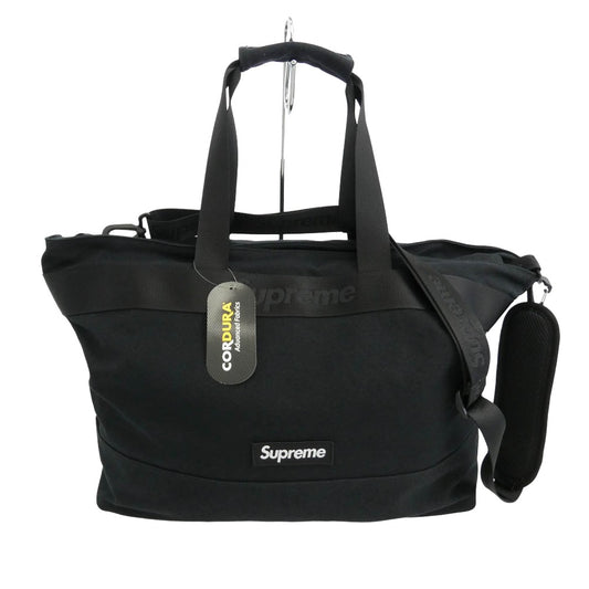 Supreme シュプリーム 25SS Tote Bag Black 2WAY ショルダー トート バッグ ブラック ブラック系【新古品】【未使用】【中古】