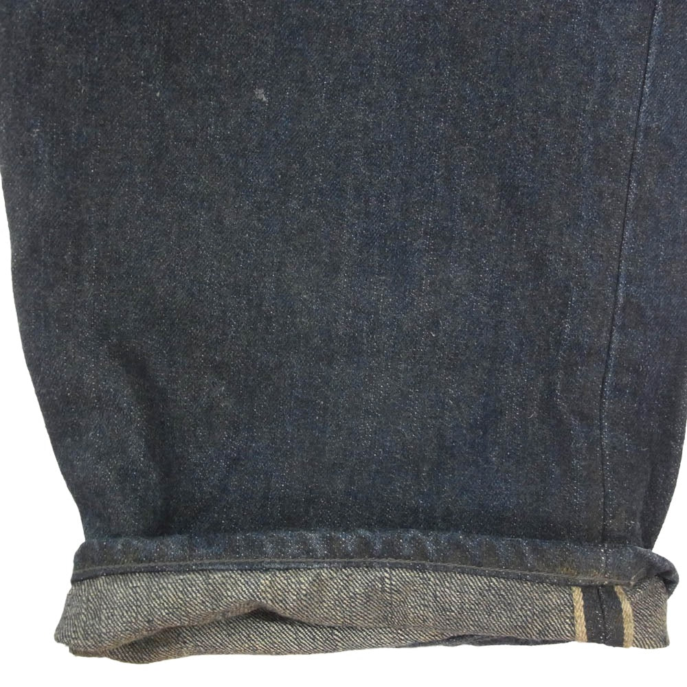 yoko sakamoto ヨーコサカモト 26SS YS-26SS-20 5POCKET EASY PANTS USED加工 フェード加工 5ポケット イージー デニム パンツ インディゴブルー系 S【中古】