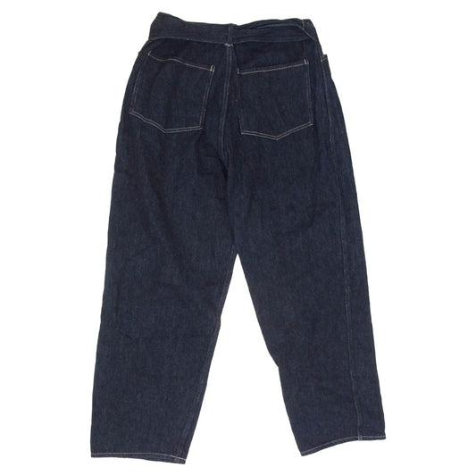 COMOLI コモリ 23AW Y03-03001 ベルテッド デニム パンツ インディゴブルー系 2【中古】